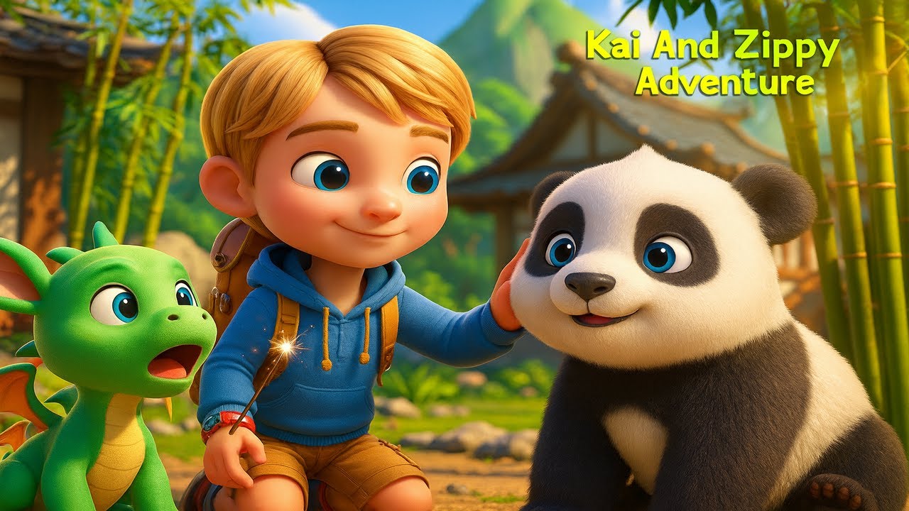 🐼Kai And Zippy The Panda Forest Rescue🌿 Heartwarming 3D Adventure for Kids!