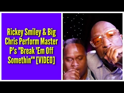 Me & Big Chris Perform Master P's "Break 'Em Off Somethin'" | Rickey Smiley Karaoke Night