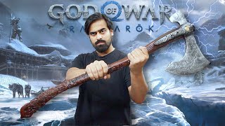 Kratos's LEVIATHAN AXE IS HERE!!! | GOD OF WAR RAGNAROK Cosplay Replica | Jadoo Vlogs