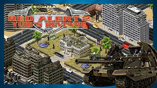 Red Alert 2: Battle City | 1 vs 7 Brutal AI | Superweapons [On]