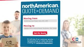 North American Van Lines Moving Time