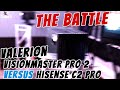 Hisense C2 Pro vs. Valerion Vision Master Pro 2 im Battle – Der ultimative Beamervergleich!