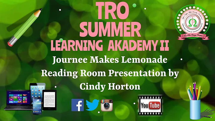 Reading Room Journee Makes Lemonade with Cindy Hor...
