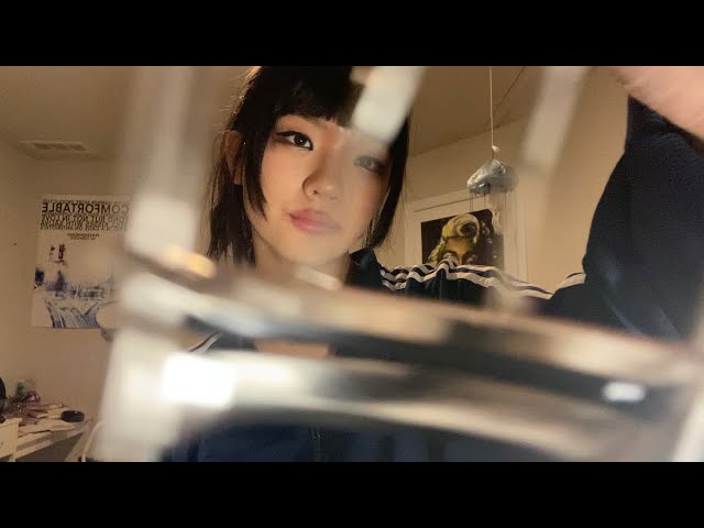 fast aggressive makeup application-asmr