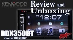 Kenwood's new 2018 DDX350BT review and unboxing 