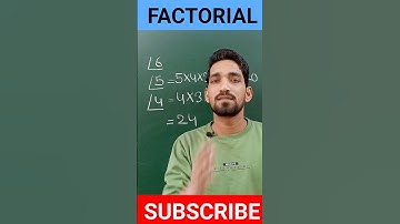 #factorials #mathshort #mathtrick  #shorts #shortfeed #factorial #maths