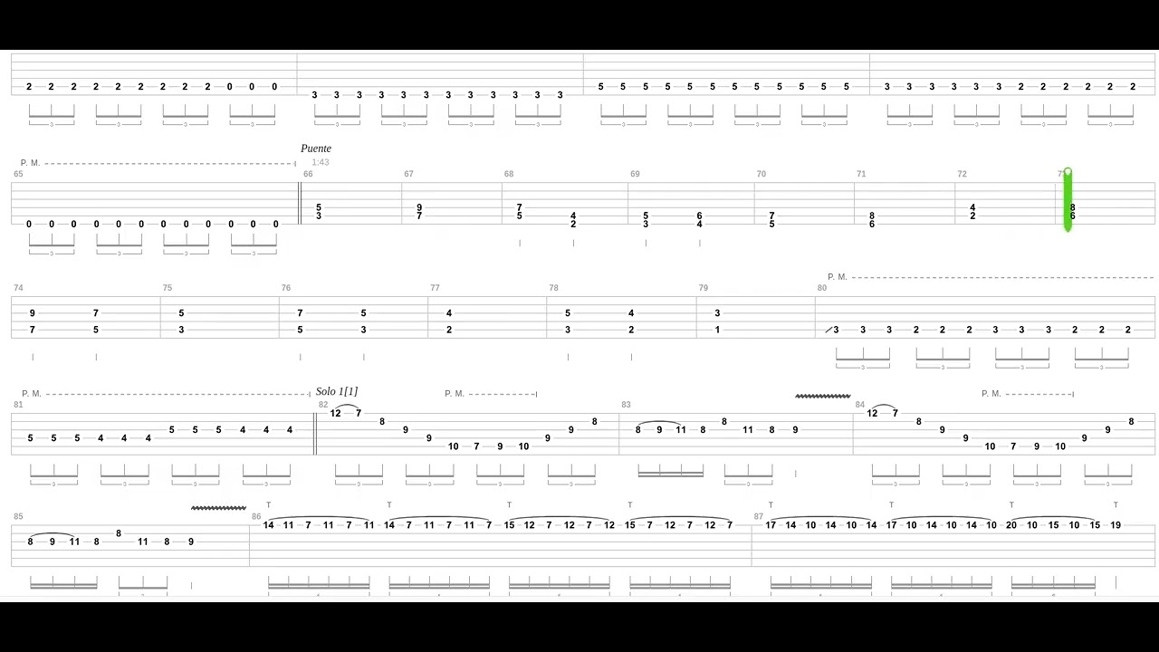 La Leyenda Del Hada Y El Mago Tab by Rata Blanca + Guitar only + Guitar