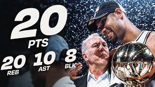 Tim Duncan’s GREATEST NBA Finals Performance Ever (Near QUADRUPLE-DOUBLE 🤯)