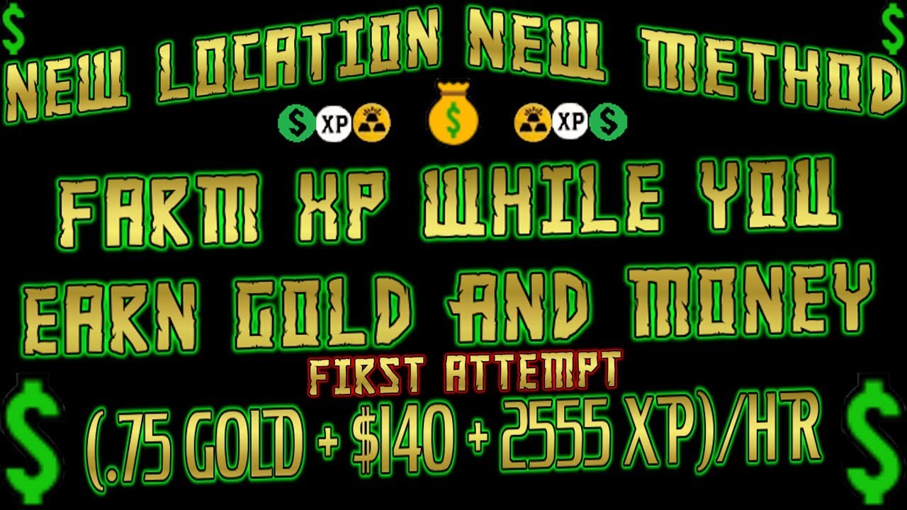 How To Get Gold Fast In Rdr2 Online