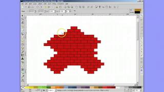 Inkscape - Stacking Bricks