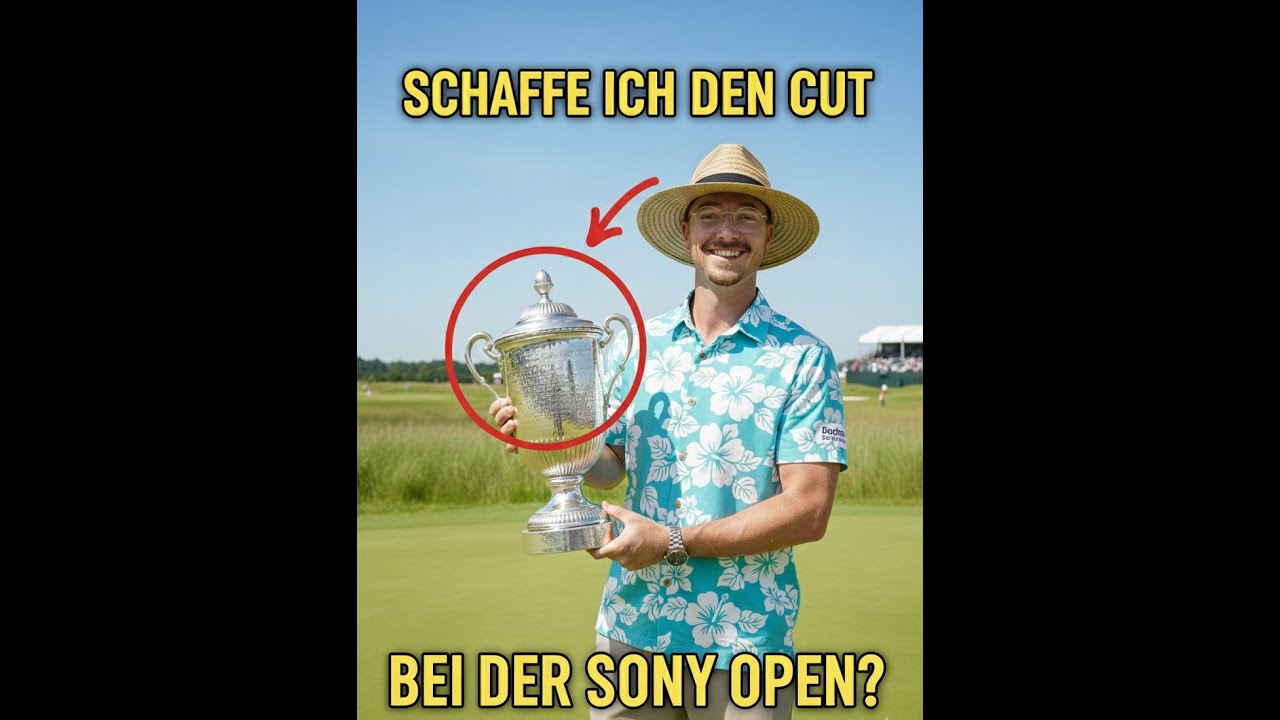 Schaffe ich den Cut bei der Sony Open? ⛳️ 2 Runden Live-Action | Road to DP World Tour