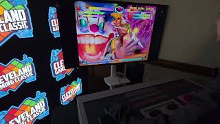 Playing Marvel Vs. Capcom 2 on a GIANT NES Controller