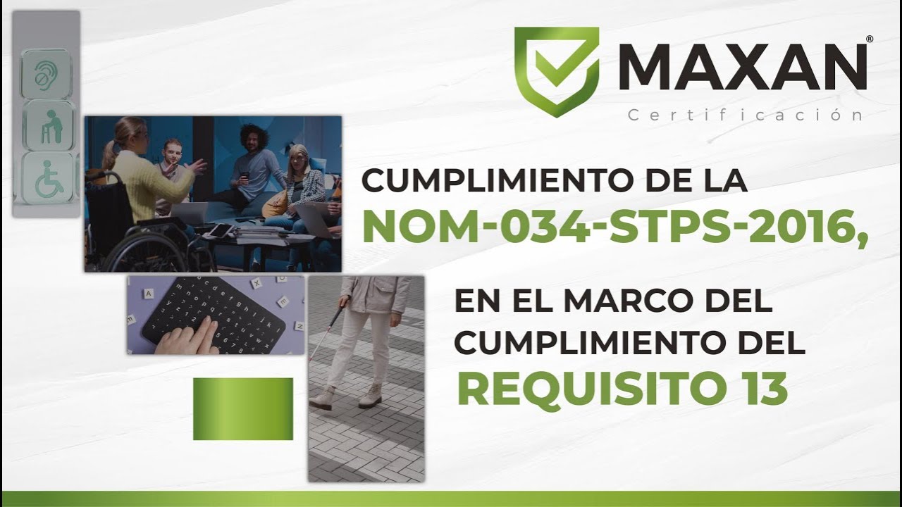 Cumplimiento de la NOM-034-STPS-2016, en el marco del cumplimiento del ...