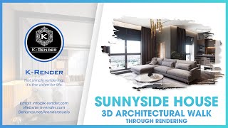 Sunnyside House - 3D Architectural Walk-Through Rendering K-Render Studio