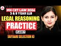 MH CET Law 2026 3 &amp; 5 Year LLB Legal Reasoning Preparation | Practice Class 1 | तैयारी Selection की