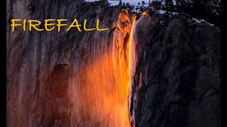 Firefall, A Waterfall That Looks On Fire At Sunset. Cachoeira Que Parece Feita De Fogo Ao Por Do Sol