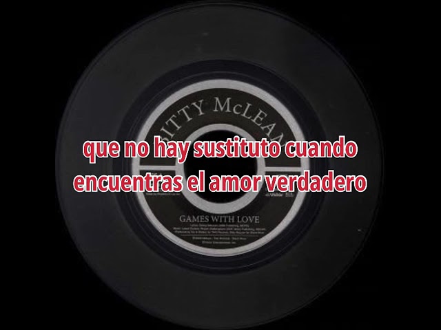 Bitty McLean - Games With Love (Subtítulos en Español) - YouTube