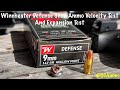 Winchester defense hollow point usa9jhp3 9mm ammo velocity and expansion test sgammo