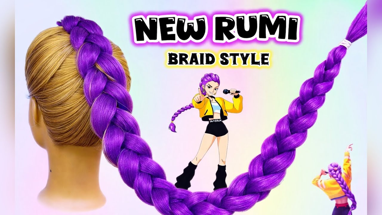 ️New Rumi Braid Method 💜 Step by Step for Beginners (Dutch Style) - YouTube