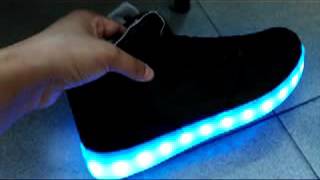 con luces LED -