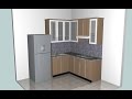 Make a small kitchen using Google Sketchup