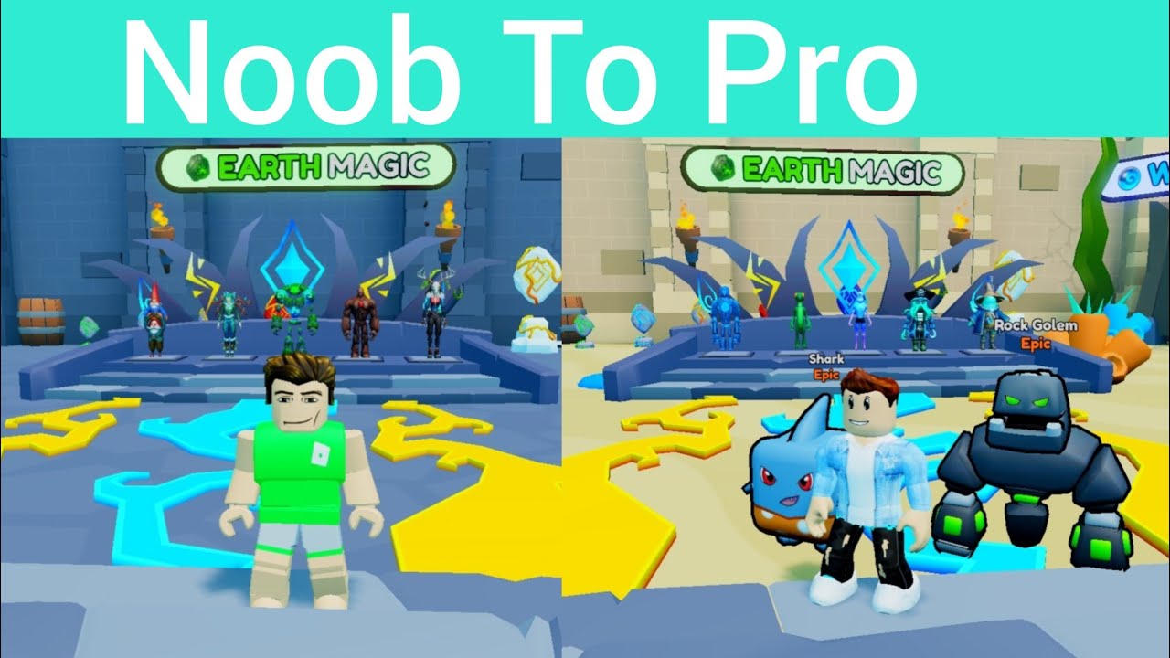 Noob To Pro In Wizard Battle Simulator 