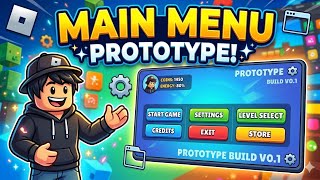 How To Make Main Menu in Studio Lite