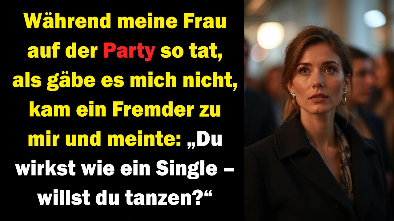 Meine Frau ignorierte mich auf der Party – bis ein Gast fragte, ob ich als Single tanzen will