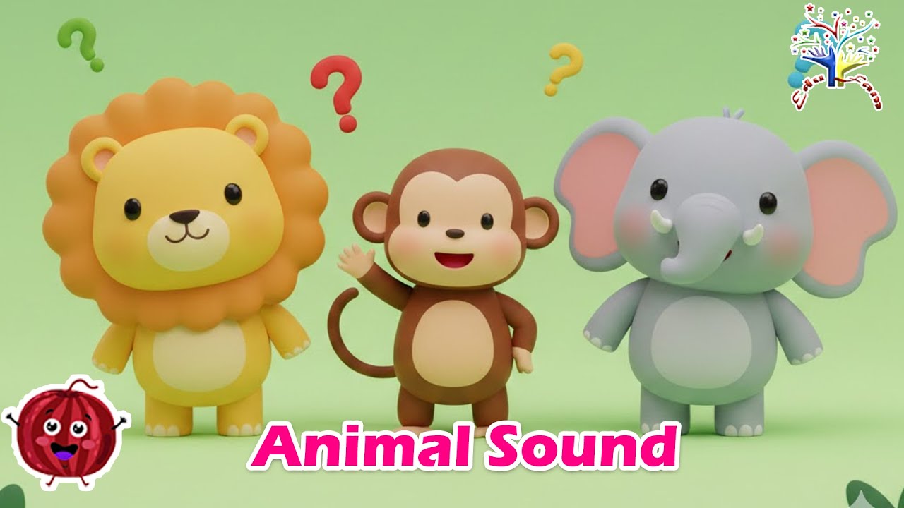 Звуки животных джунглей | Кто прячется в джунглях? 🦁🐒🐘 | Угадай звук животного! HJ