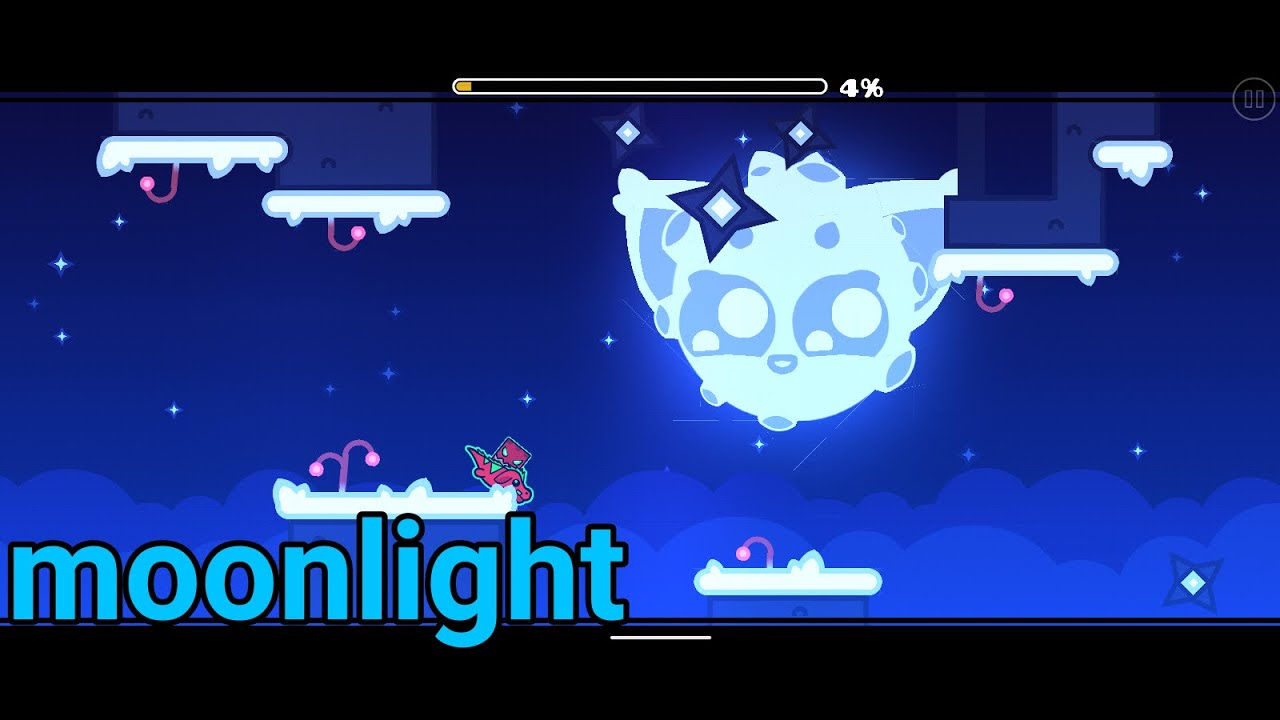 Geometry Dash | MoonLight | Пытаюсь пройти - YouTube