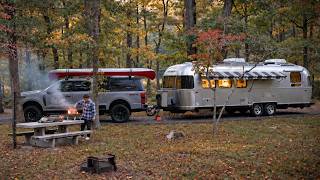 The Sounds of Fall Camping | ASMR (No Talking)