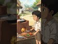 From River to Delicious Meal 🍽️ | Ghibli Style Fish ASMR #shorts#trending #shortfeed #viral #ghibli