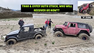 Thar Stuck Badly in Slush 💔| Very difficult recovery 😅
