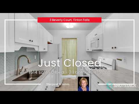 3 BEVERLY COURT, Tinton Falls, NJ home video tour