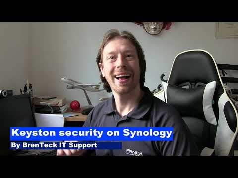Keystone Security Encryption Synology DS918+ NAS