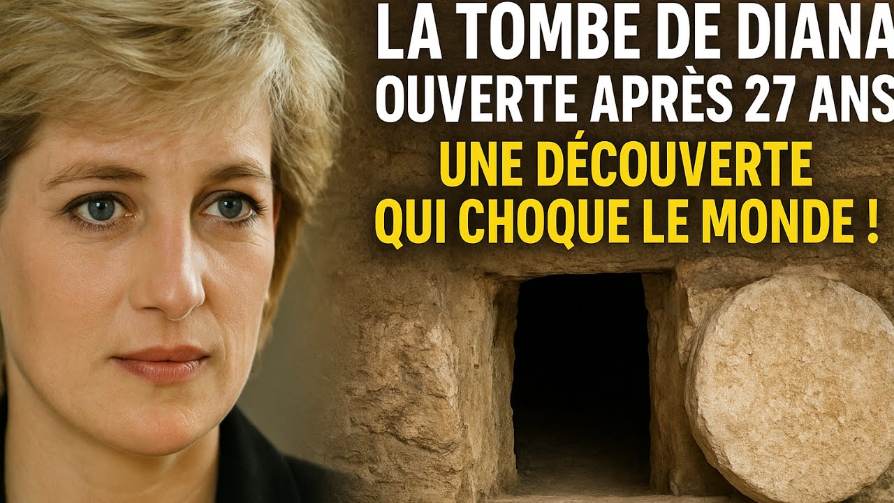 La Tombe de Diana Ouverte Après 27 Ans : Une Découverte Qui Choque le Monde !