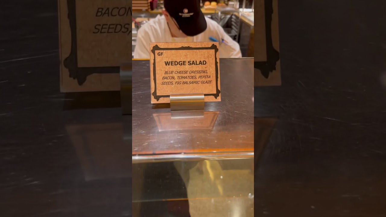 Wicked Spoon Buffet ~ Guacamole ~ Wedge Salad ~ Caesar Salad ~ Butternut Squash Salad ~ Cosmo LV