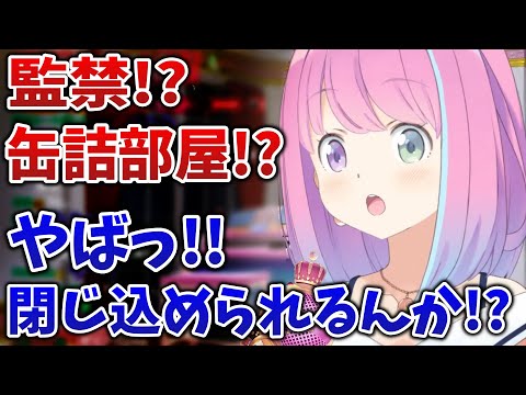 サイン書き用の缶詰部屋の存在に驚愕するルーナ姫【ホロライブ切り抜き/姫森ルーナ】