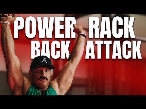 4 Back Exercises to BLOW UP your back muscles in the Power Rack