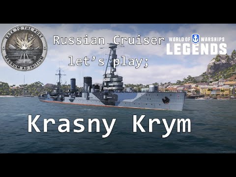 Russian Cruiser let’s play; Krasny Krym Review; World of Warships