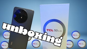 (UNBOXING) TCL 50 XL 5G: FIRST LOOK