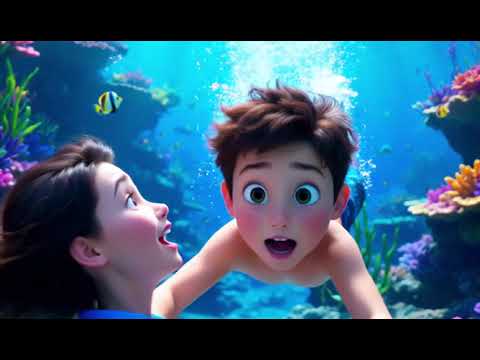 Boys under water 
