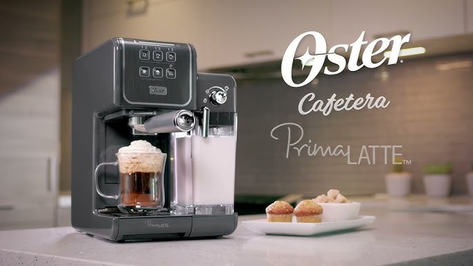 Paso a paso 👉 Cómo preparar tu Cafetera Oster® PrimaLatte™ Touch  BVSTEM6801M antes de su primer uso 