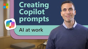 How to create a great Copilot prompt | AI at work with Microsoft’s Jared Spataro