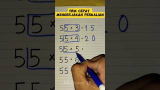 Trik Cepat Mengerjakan Perkalian #shorts #mathstricks #trikcepatmatematika