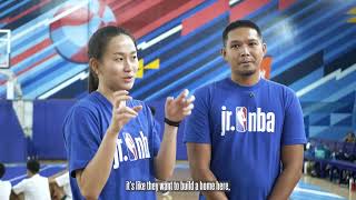 Jr. NBA Clinic at the NBA Community Court