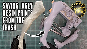 SIMPLE Post-Processing steps to SAVE FAILED 3D PRINTS