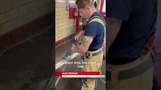 Firefighter Training: Compounding Emergency Mechanical Advantage