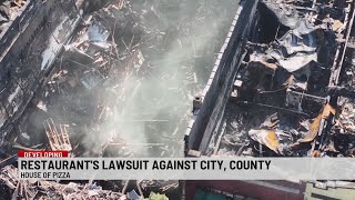 Upstate restaurant fire sparks lawsuit against city, county