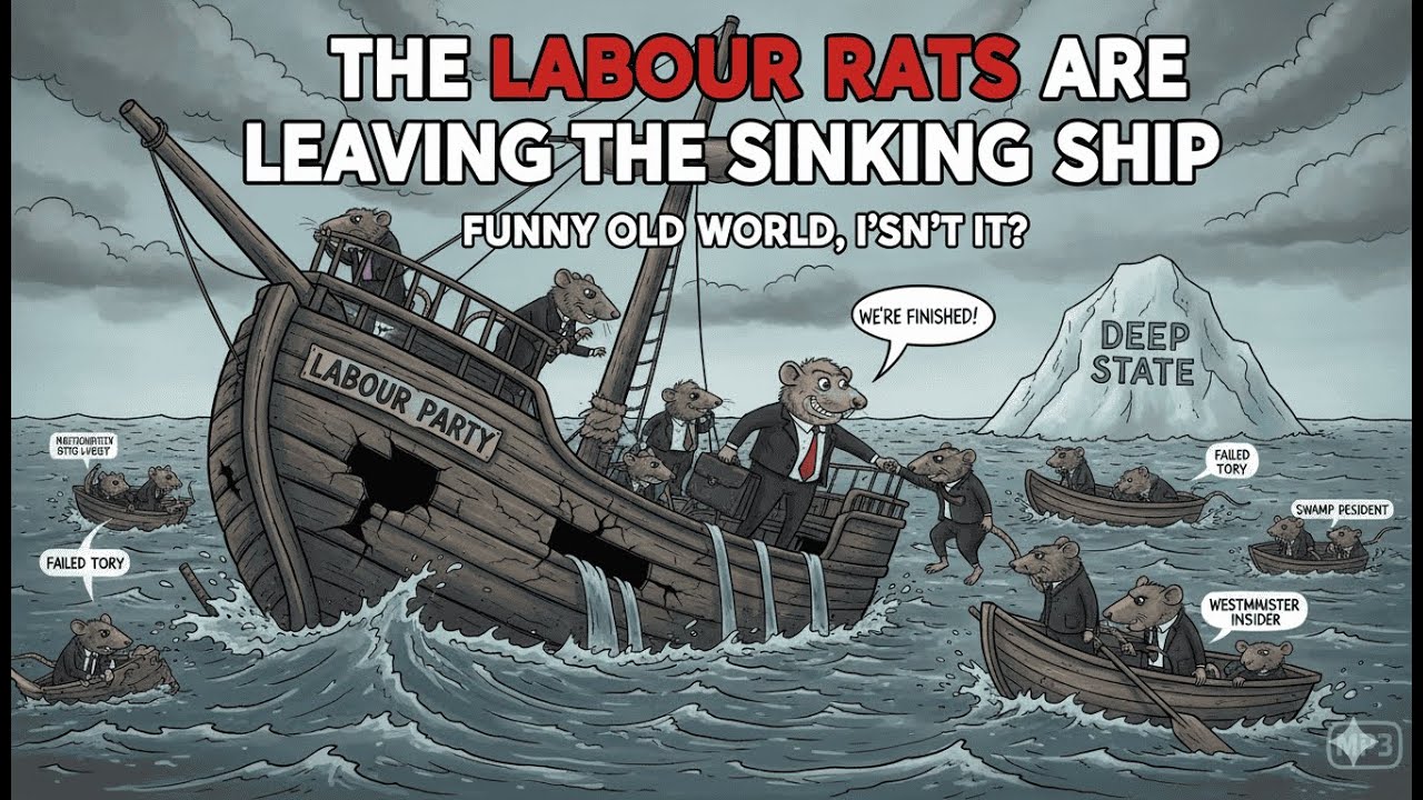 Рабочие-крысы покидают тонущий корабль 😡